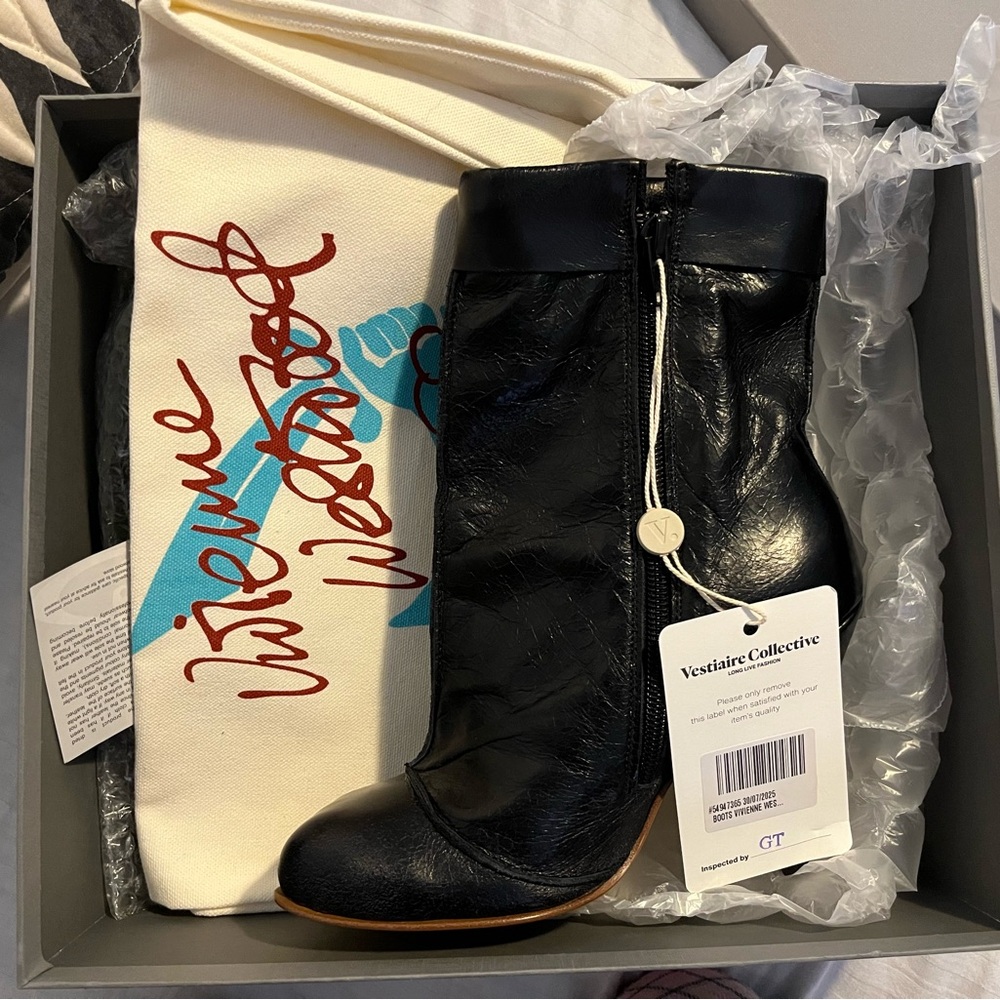 Vivienne Westwood Black Ankle Boots